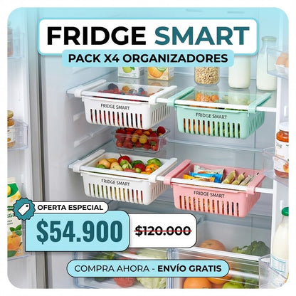 FridgeSmart | Set de organizadores para nevera