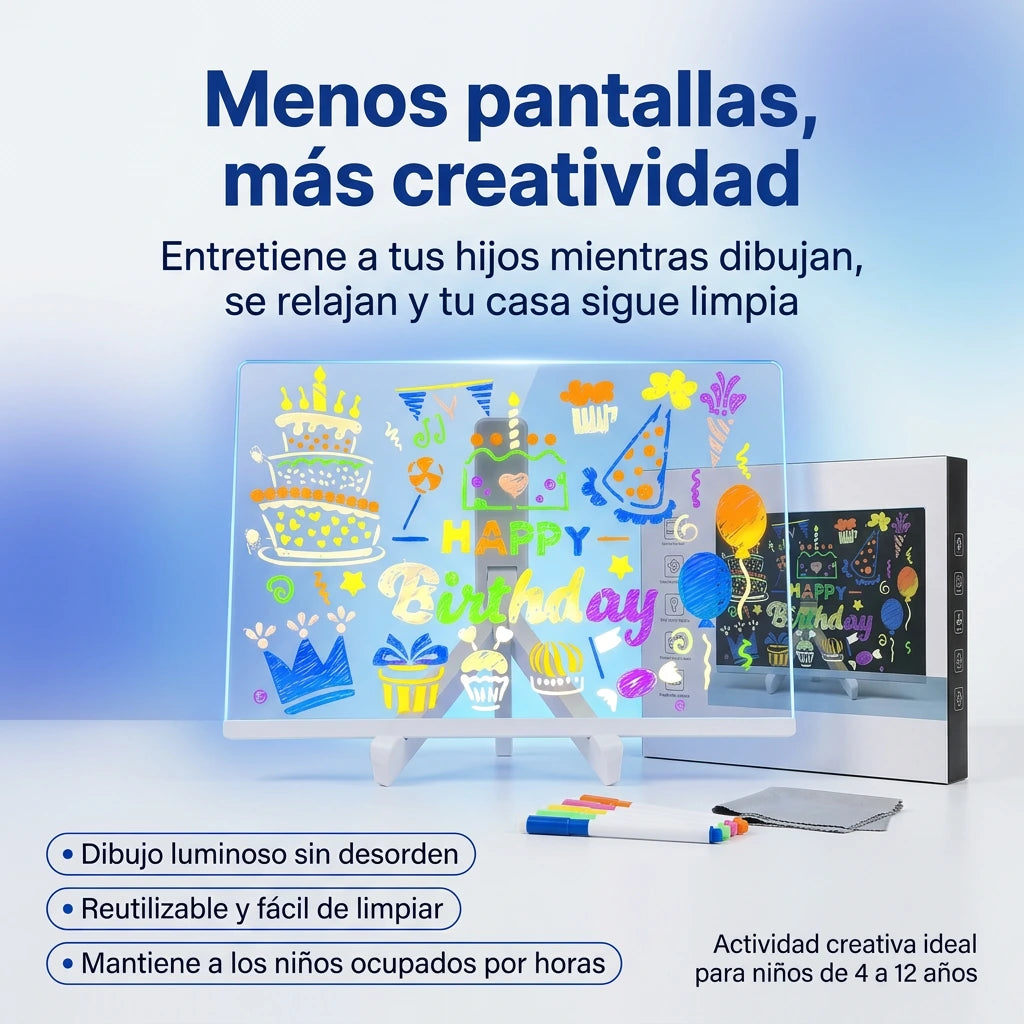 GLOW BOARD | TABLERO MÁGICO