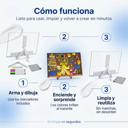 GLOW BOARD | TABLERO MÁGICO 2