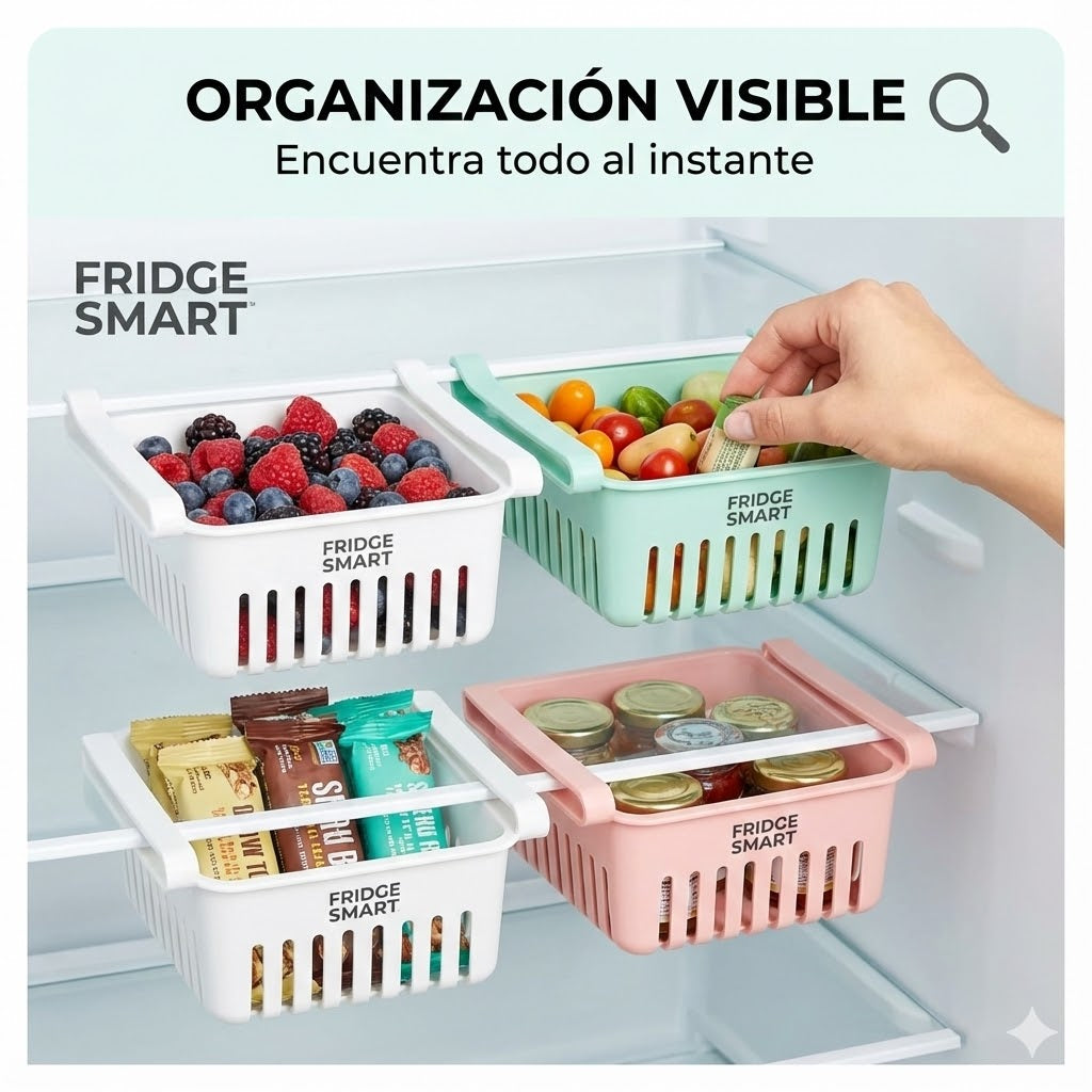 FridgeSmart | Set de organizadores para nevera