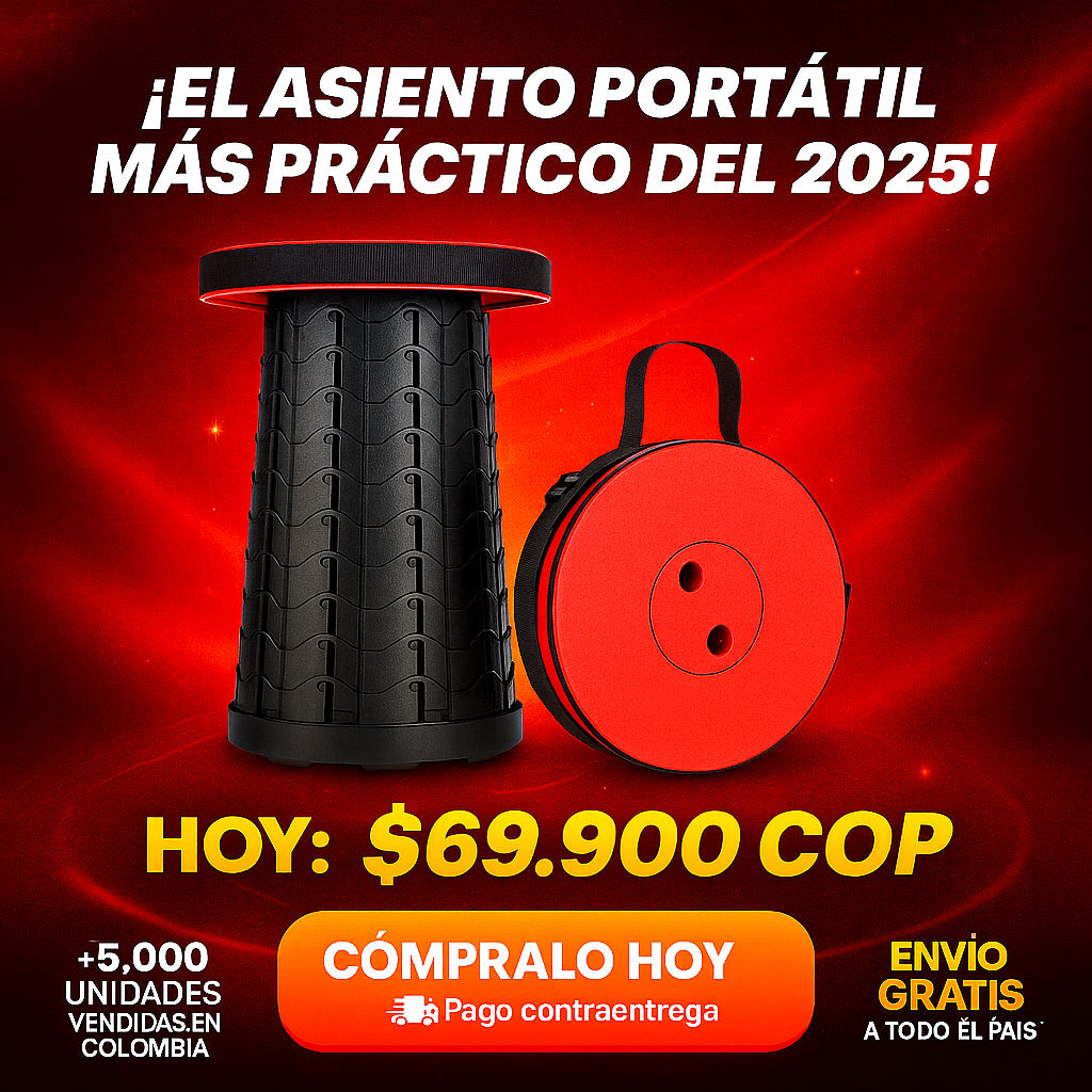 Taburete Plegable Portátil