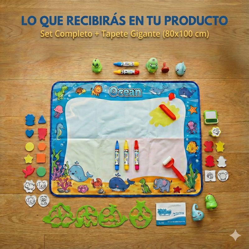 Water Canvas | Tapete Mágico para Niños