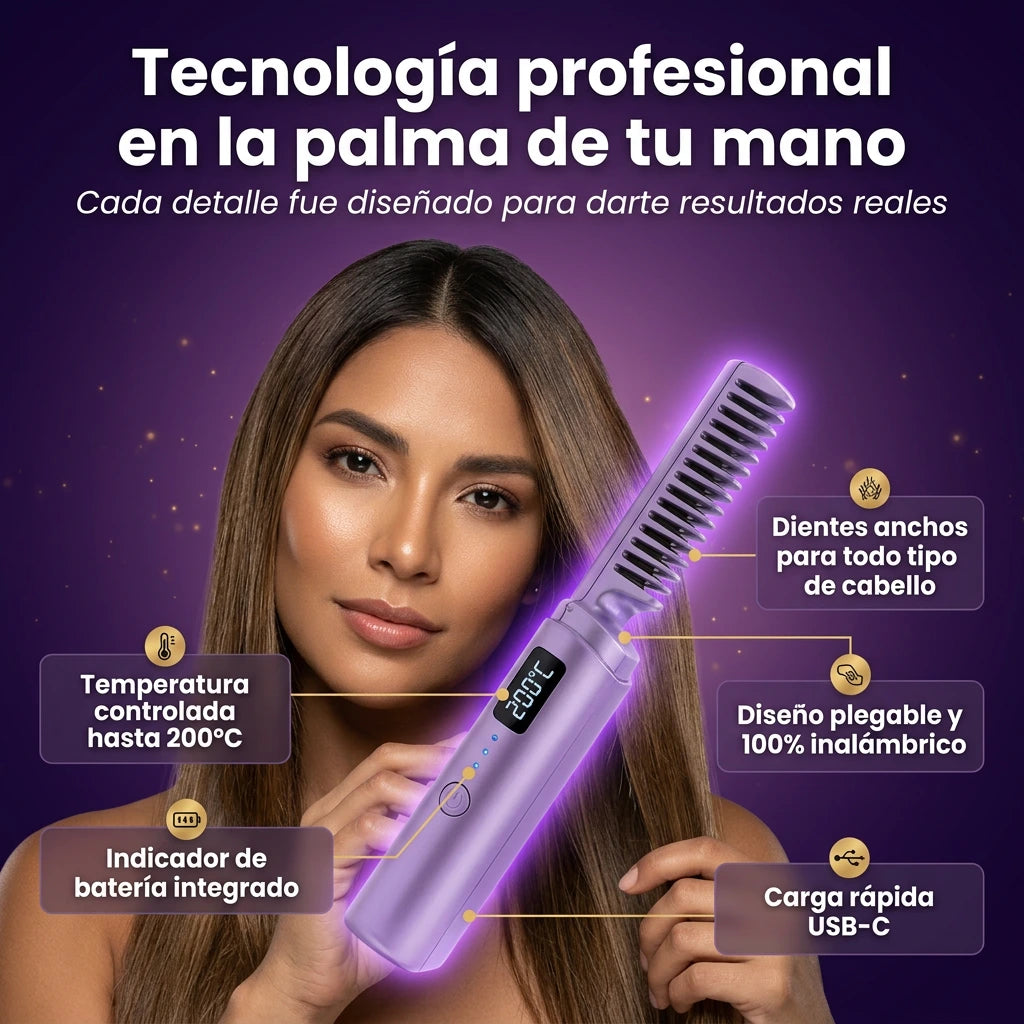 Peine Térmico Portátil