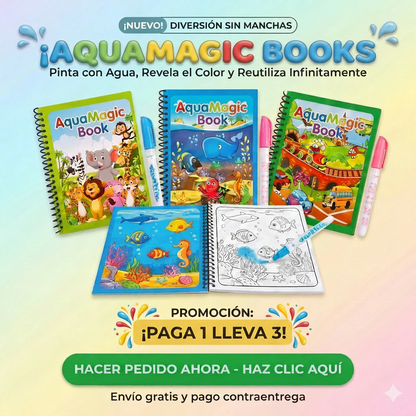 Aqua Magick Book | Libro mágico de agua
