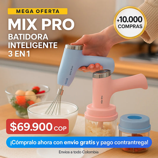 Batidor Eléctrico 3 en 1 Portátil