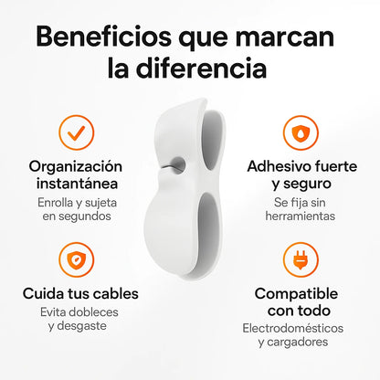 Organizador de Cables por 5 unidades