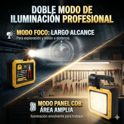PowerFix® | Kit de herramientas premium con linterna solar