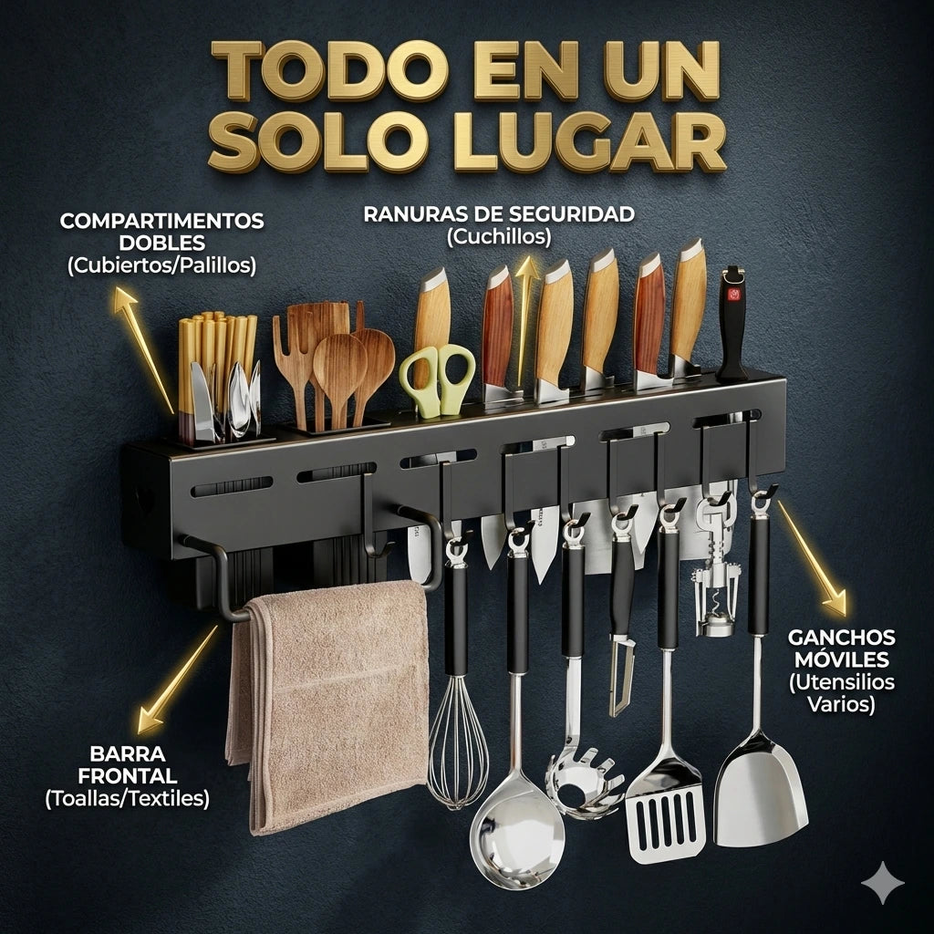 SMARTRACK | ORGANIZADOR DE UTENSILIOS DE COCINA