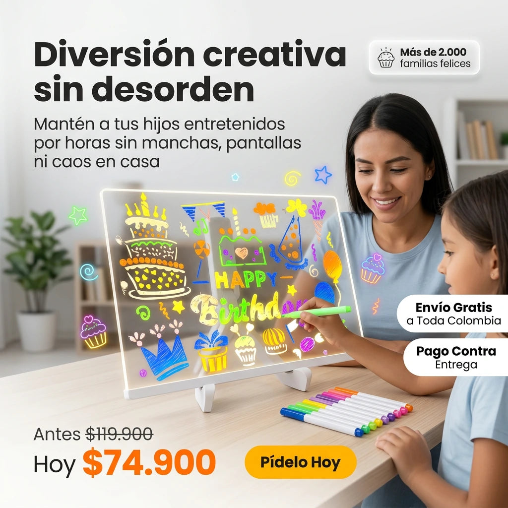 GLOW BOARD | TABLERO MÁGICO 2
