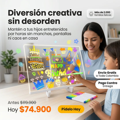 GLOW BOARD | TABLERO MÁGICO 2